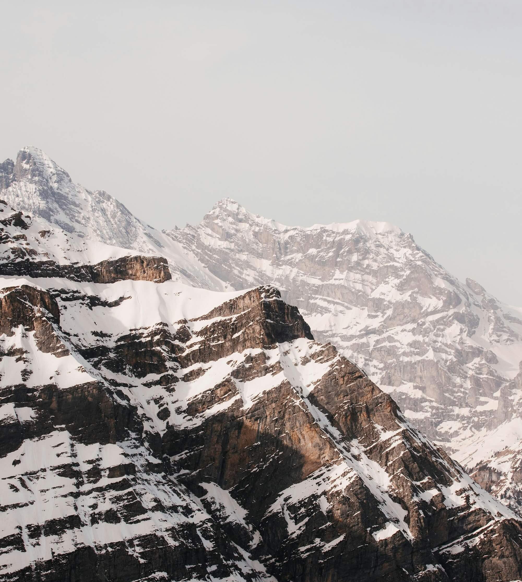 mountain from the swiss alps